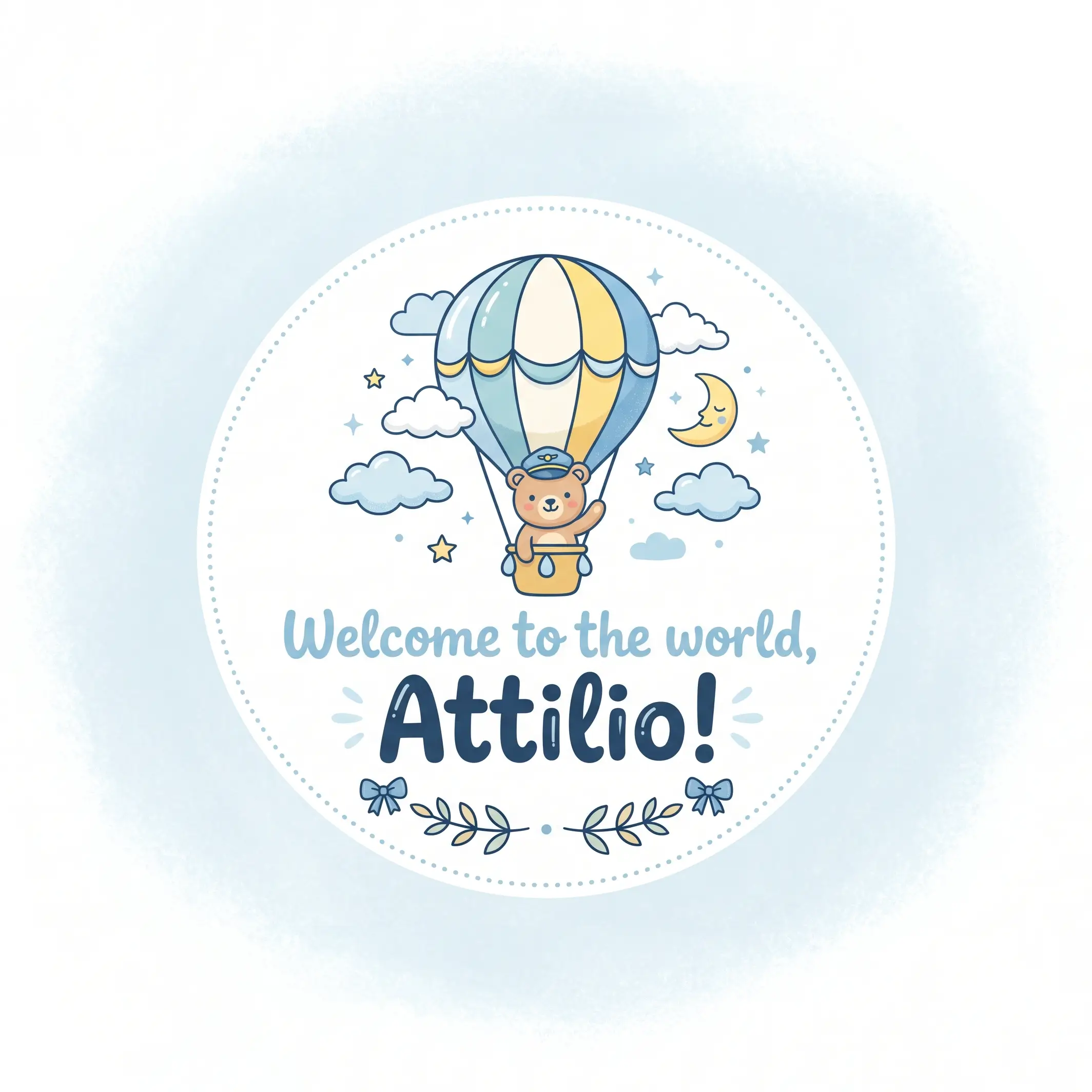 Welcome to the world, Attilio!
